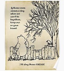 winnie the pooh - keep me in your heart Poster
