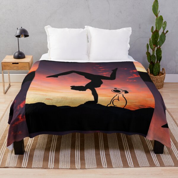 Item preview, All I Need is Love Yoga and Dog: Sunrise designed and sold by GlobalHunt.