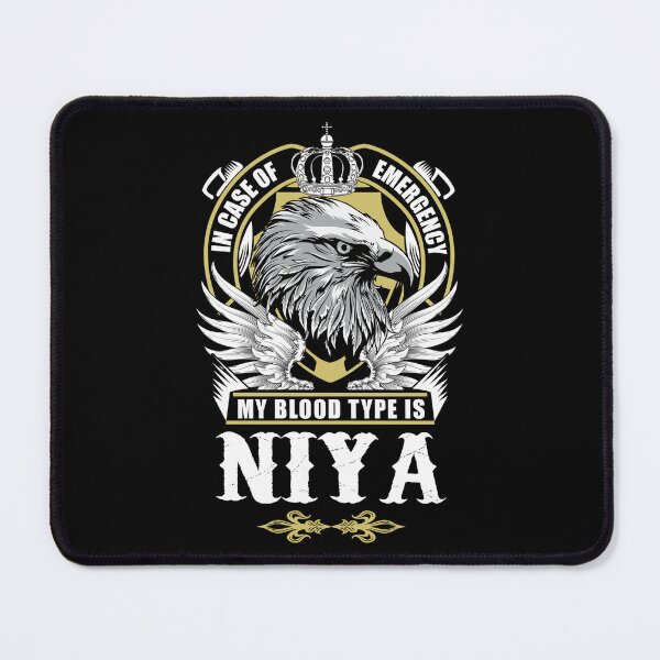 Item preview, Niya Name T Shirt - In Case Of Emergency My Blood Type Is Niya  Gift Item Tee designed and sold by hautalachante.