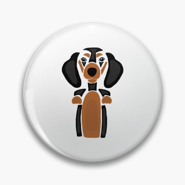 Artikelvorschau, Netter abstrakter Dackel-Welpen-Hund entworfen und verkauft von SouthernDesigns.