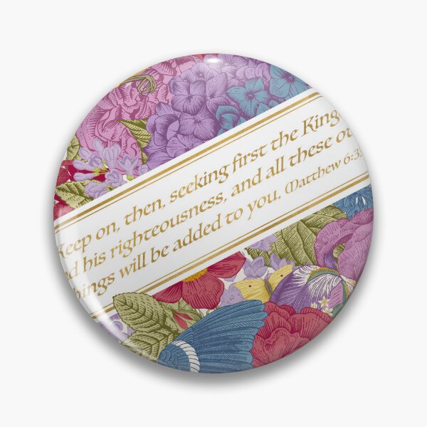 Item preview, Matthew 6:33 (Birds and Flowers) designed and sold by Paper Bee Gift Shop.