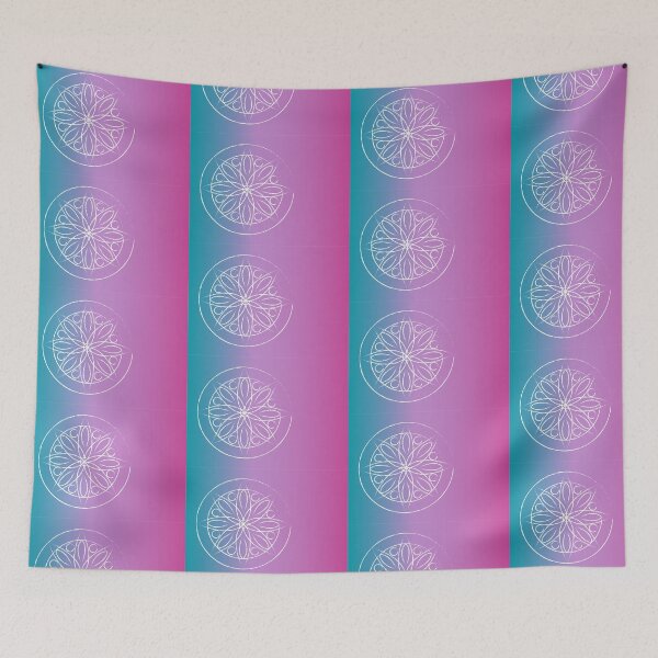 Item preview, Mandala turquoise and pink designed and sold by radgedesign.