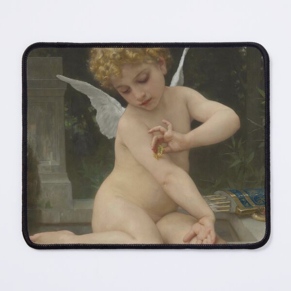 Item preview, L'amour Au Papillon by William-Adolphe Bouguereau designed and sold by classicartcache.