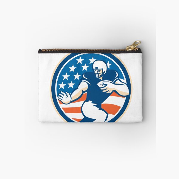 Item preview, American Football Running Back Fending Circle designed and sold by patrimonio.