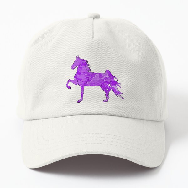 Aperçu de l'œuvre Swirly Saddlebred Trotteur Violet créée et vendue par theaadesigns.