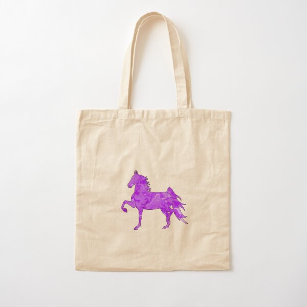 Aperçu de l'œuvre Swirly Saddlebred Trotteur Violet créée et vendue par theaadesigns.