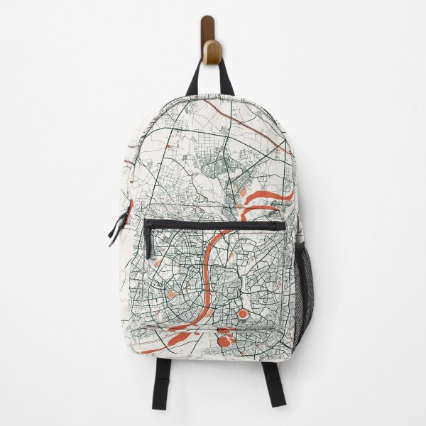 Item preview, Ahmedabad City Map of Gujarat, India - Bohemian designed and sold by deMAP.