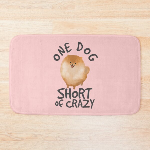 Item preview, One Dog Short of Crazy designed and sold by InnaPo ⭐⭐⭐⭐⭐.