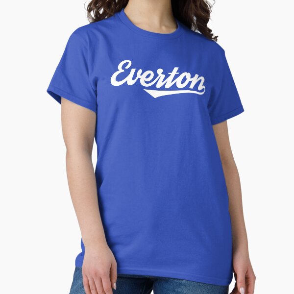 Aperçu de l'œuvre Everton - Police Streetwear (Blanc) créée et vendue par samvschantz.