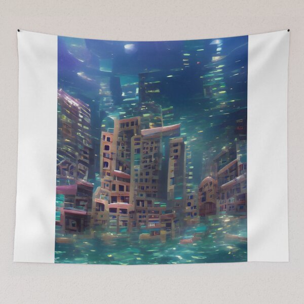 Item preview, Underwater City designed and sold by banjoe47.