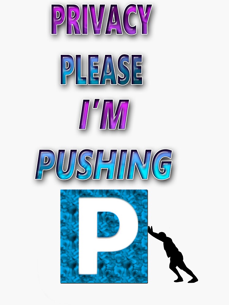 Pushin P Sticker for Sale by PushinP