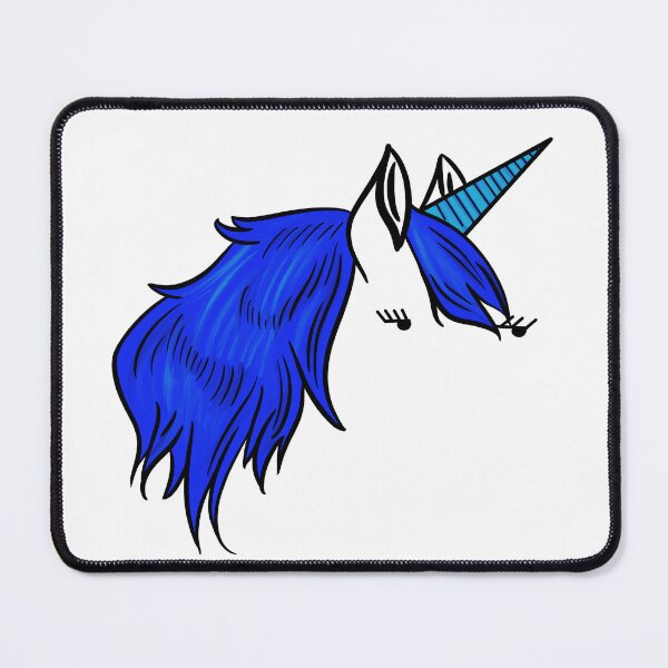 Item preview, Unicorn Mane Blue designed and sold by theaadesigns.