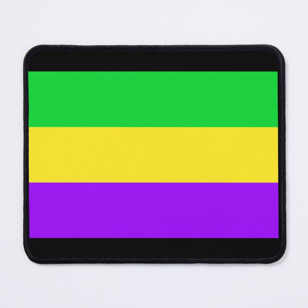Item preview, Mardi Gras Flag designed and sold by uniqueitems.