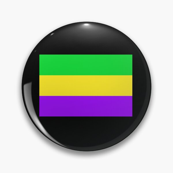 Item preview, Mardi Gras Flag designed and sold by uniqueitems.