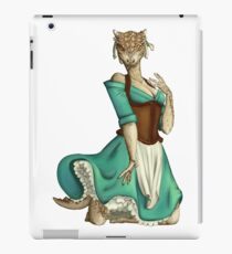 Lusty Argonian Maid Pinup 4 iPad Case/Skin