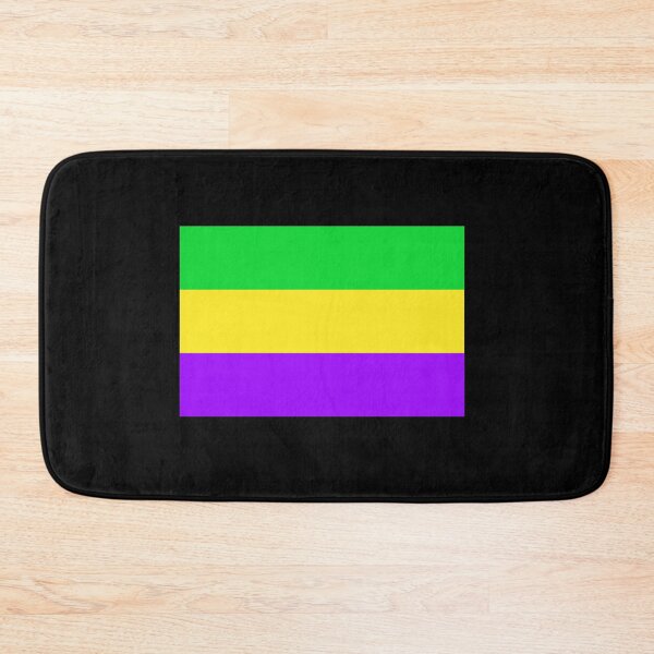 Item preview, Mardi Gras Flag designed and sold by uniqueitems.
