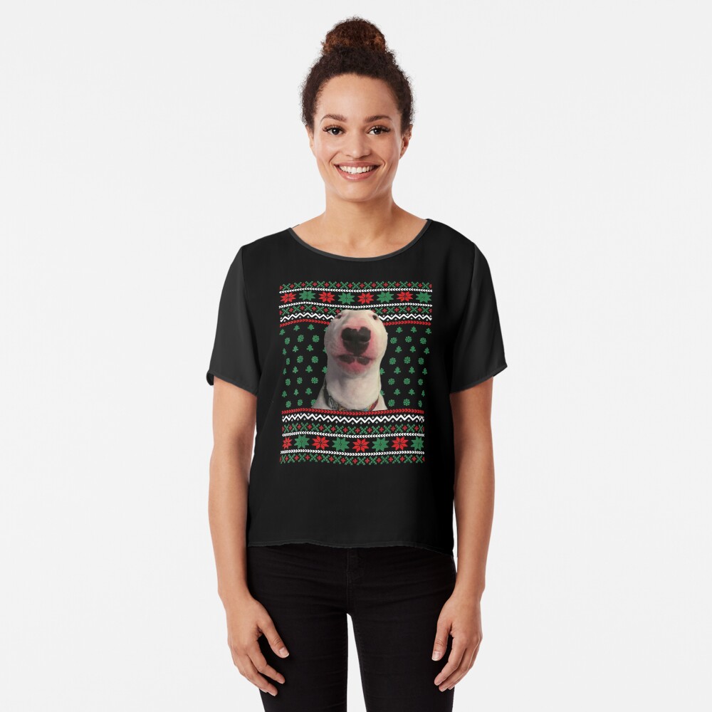 Walter Dog Meme Ugly Christmas Sweater Xmas Funny Pajama T-Shirt Poster  for Sale by RobertForbes67