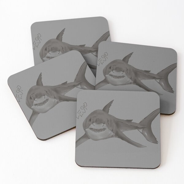 Item preview, Great White Sketch designed and sold by LeviArtBeLike.