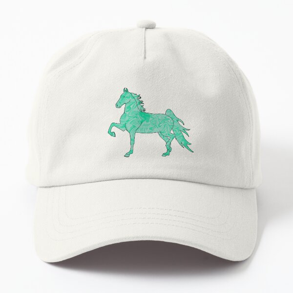 Aperçu de l'œuvre Swirly Saddlebred Trotteur Menthe créée et vendue par theaadesigns.