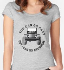 Jeep Women's Fitted Scoop T-Shirt