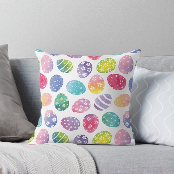 Item preview, Watercolour Easter Eggs Pattern designed and sold by Wendy Bazuta.