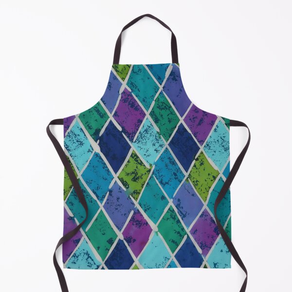 Item preview, Batik Textured Diamond Geometric designed and sold by Leslie Rogers Todder.