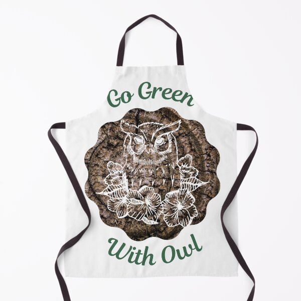 Item preview, Go Green With Owl designed and sold by kucingmaikan.