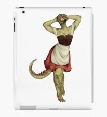 Lusty Argonian Maid Pinup 7 iPad Case/Skin