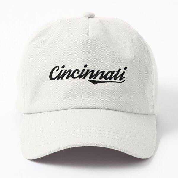 Cincinnati - Black on Orange' Cap for Sale by samvschantz