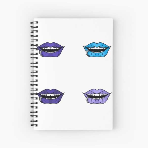 Blues Spiral Notebook