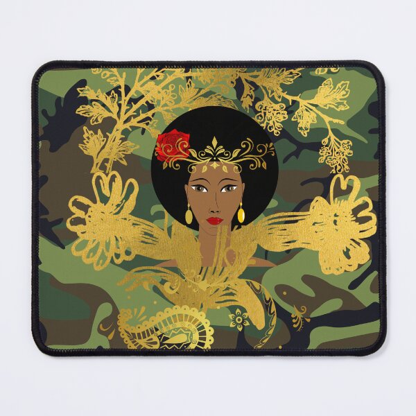 Item preview, Camo Gold Empress designed and sold by Africa C. Williams.