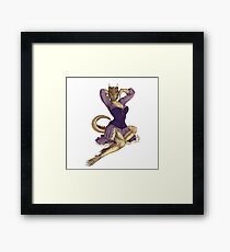 Lusty Argonian Maid Pinup 11 Framed Print