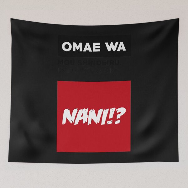 Item preview, Omae Wa Mou Shindeiru -- NANI!  You are already dead designed and sold by AngieLundy.