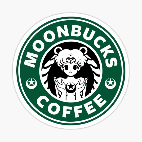 Moonbucks Coffee Mini Sticker Pack Sticker for Sale by Ellador