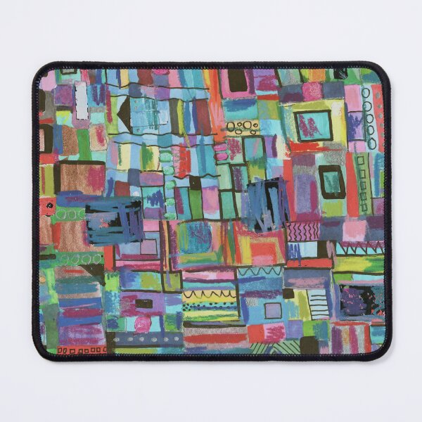 Item preview, Abstract Expresionism Brushy Geometric designed and sold by Leslie Rogers Todder.
