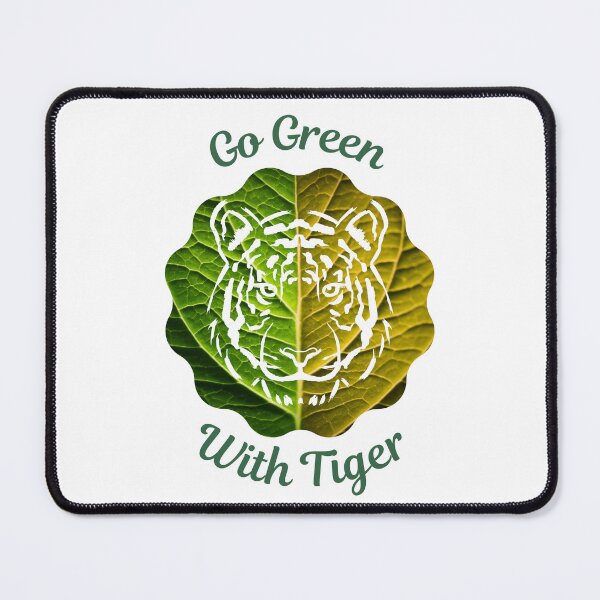 Item preview, Go Green With Tiger designed and sold by kucingmaikan.