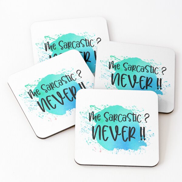 Item preview, Me Sarcastic Never - Sarcastic Funny  designed and sold by younghopes.