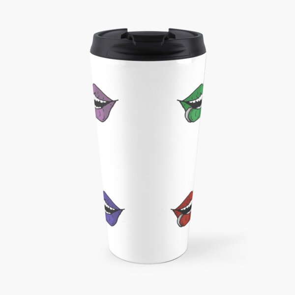 Gothic Lips Travel Mug