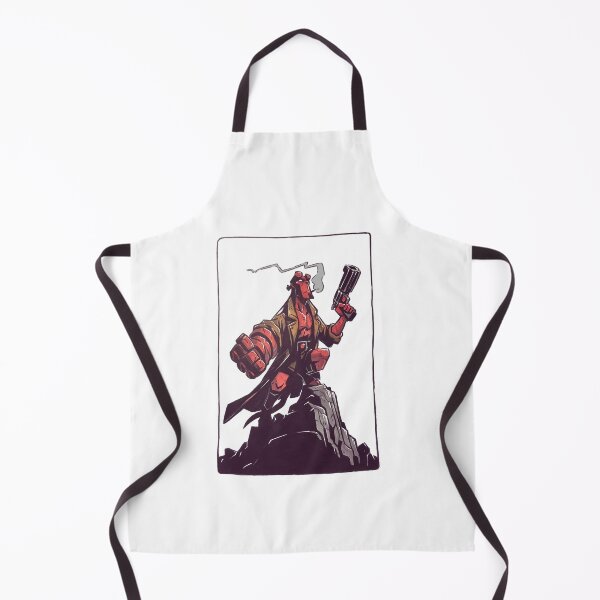 Item preview, hellboy portrait designed and sold by FrancineEvans7.