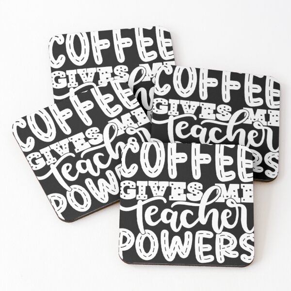 Item preview, Coffee Gives Me Teacher Powers - Teacher Teaching Teachers  designed and sold by Friemshi27.