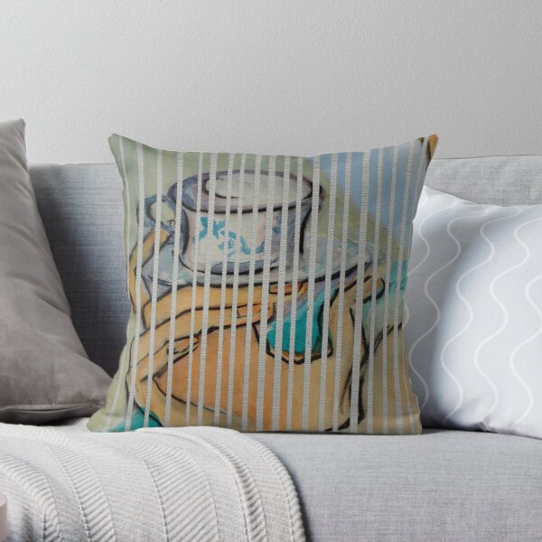 Coffe Cup Throw Pillow