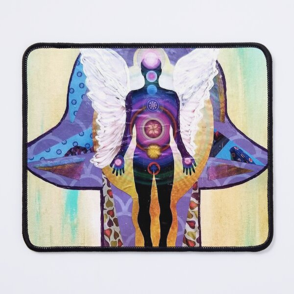 Item preview, ARCHANGEL MICHAEL HAMSA by Harriette Knight designed and sold by harrietteknight.