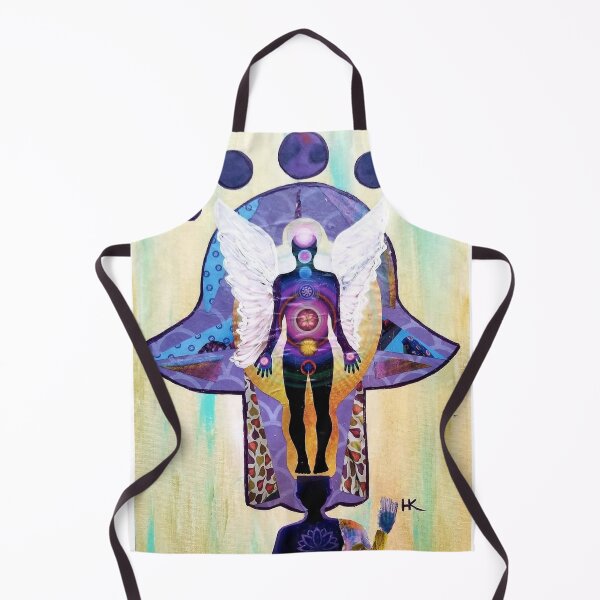 Item preview, ARCHANGEL MICHAEL HAMSA by Harriette Knight designed and sold by harrietteknight.