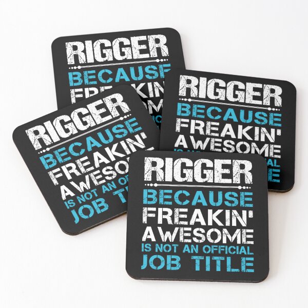 Item preview, Rigger T Shirt - Freaking Awesome Job Gift Item Tee designed and sold by oetate4774.