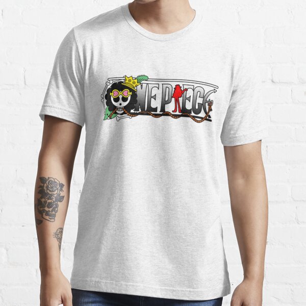 "Brook One Piece Logo , One Piece Logo" Tshirt for Sale by ZONEBLACKSTARS Redbubble brook