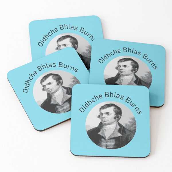 Item preview, Robbie Burns - Oidhche Bhlas Burns Gaelic Text In Grey   designed and sold by witchyritualss.