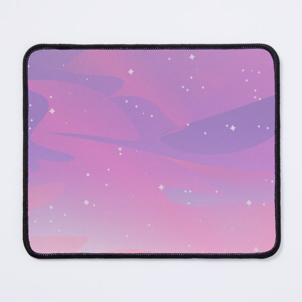 Item preview, Vector Sunset Sunrise Cute Minimal Pink Fading to A Calming Coral against a Peaceful Lilac Galaxy Romantic Wedding Sky designed and sold by leiriin.