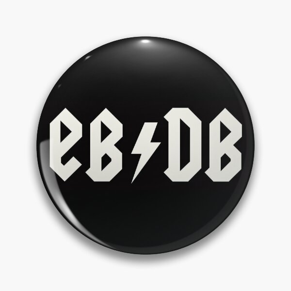 Item preview, EBDB Eeby Deeby Black White Meme Logo designed and sold by JessicaAmber.