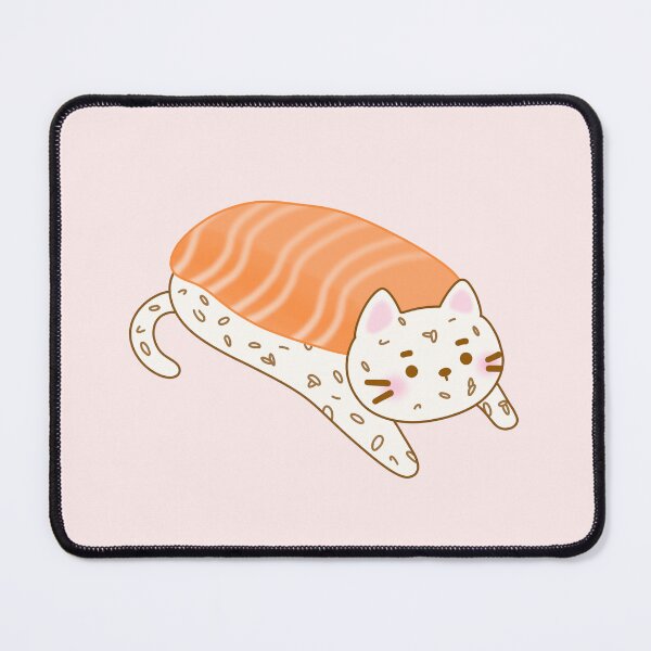 Item preview, Salmon Sushi Cat designed and sold by takenoko-3.