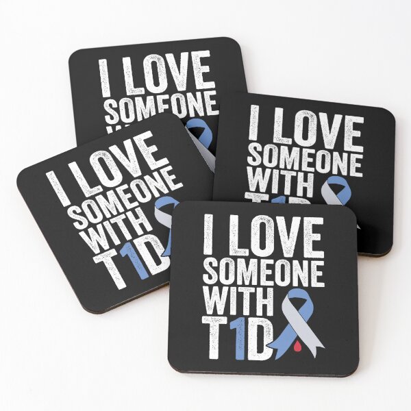 Item preview, I love someone with T1D Shirt, Type 1 Diabetes Shirt, Type 1 Diabetes Awareness Shirt, T1D Hope Ribbon, Gift For Diabetic, Diabetes Warrior designed and sold by aymob.